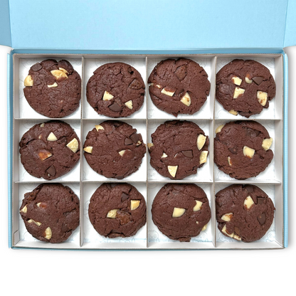 Ultimate Triple Chocolate Cookie Box - Vegan Cookies by Nest Cookies