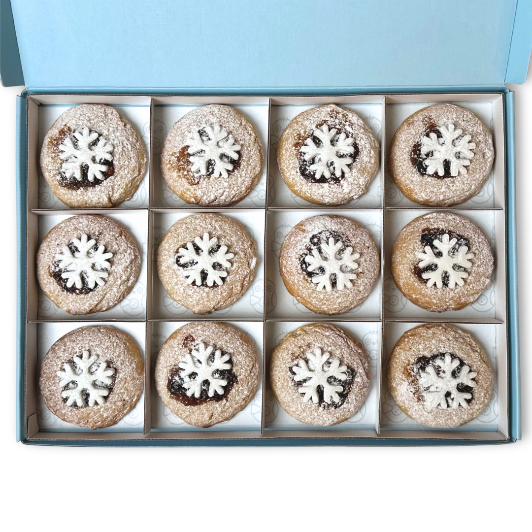 Mince Pie Cookie Box - Vegan Cookies by Nest Cookies